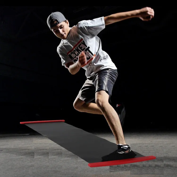 2m Speed Skating Mat Balance Training Indoor Fitness Leg Workout Short Track Exercise Glide Mat