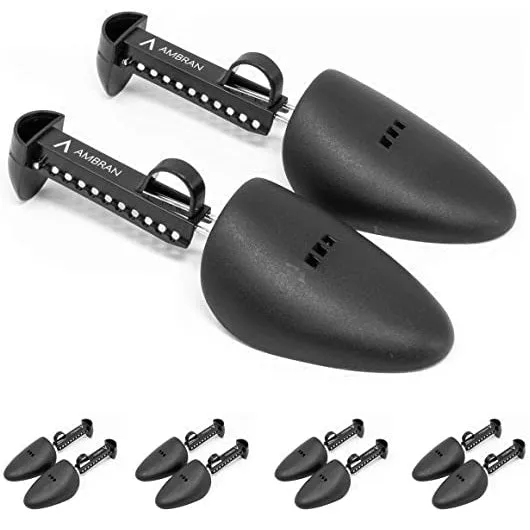 5 Pairs Adjustable Shoe Tree | Shoe Shaper and Shoe Stretcher | UNISEX