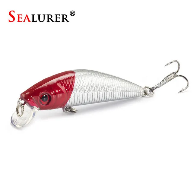 8g 7cm 1pcs Minnow Lure Sea Fishing Tackle Fishing Kit Hard Bait Jig Wobbler Plastic Lure Fishery Feeder Fishing Lure