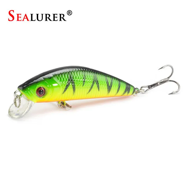 8g 7cm 1pcs Minnow Lure Sea Fishing Tackle Fishing Kit Hard Bait Jig Wobbler Plastic Lure Fishery Feeder Fishing Lure