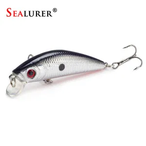 8g 7cm 1pcs Minnow Lure Sea Fishing Tackle Fishing Kit Hard Bait Jig Wobbler Plastic Lure Fishery Feeder Fishing Lure