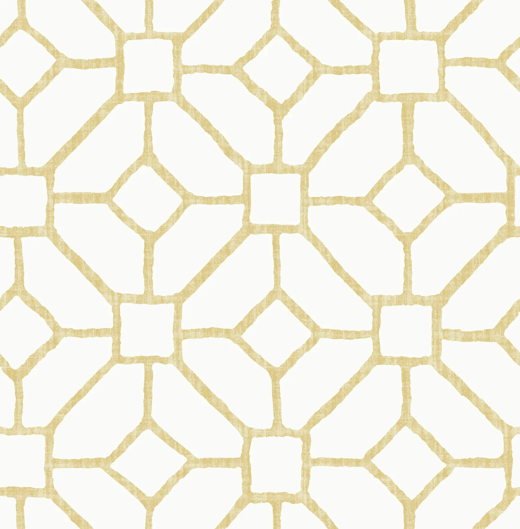 Addis Gold Trellis Wallpaper