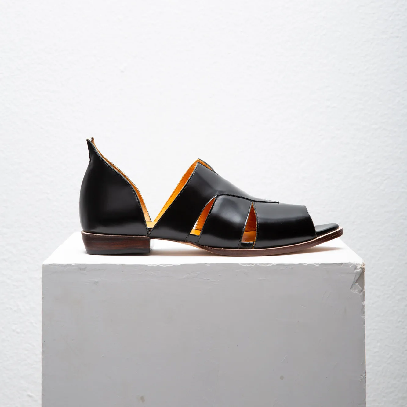 Agatha Black Sandals