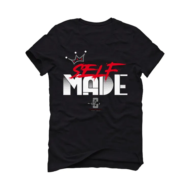 AIR JORDAN 4 “BRED REIMAGINED” 2024 | ILLCURRENCY Black T-Shirt (Self Made)