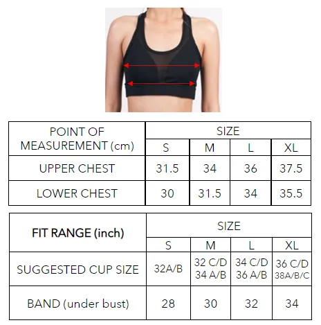 AURAFLEX RACERBACK BRA