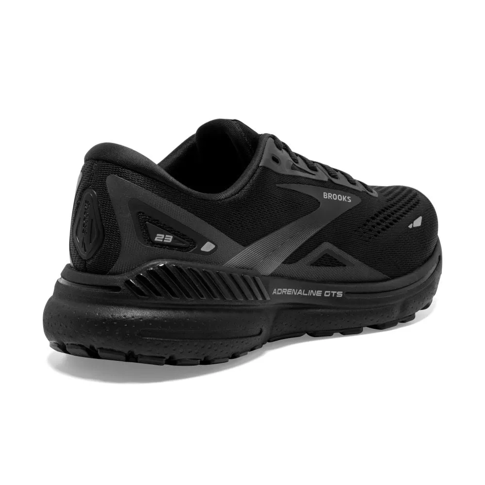 'Brooks' Men's Adrenaline GTS 23 - Black / Black / Ebony