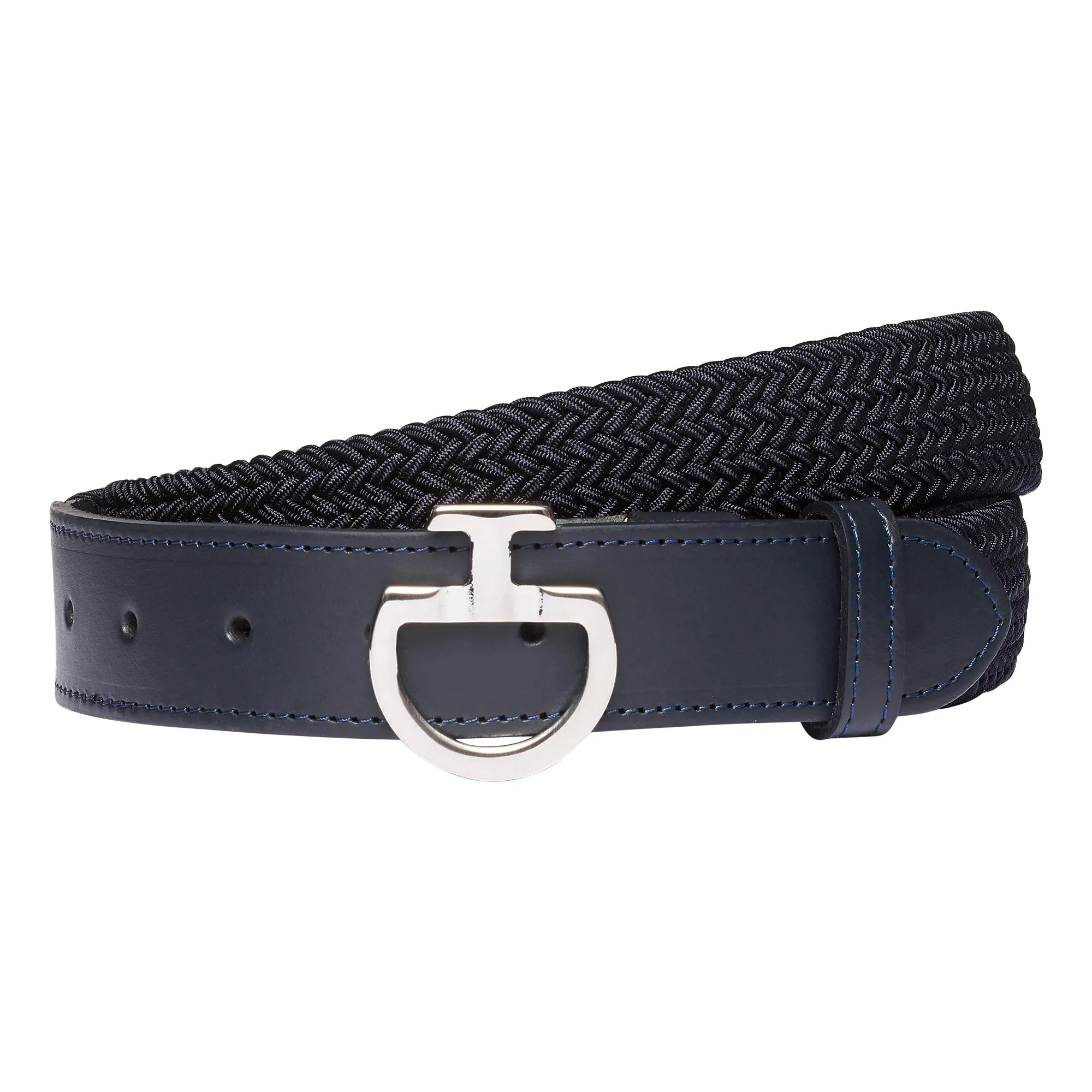 Cavalleria Toscana Men's CT Clasp Elastic Belt