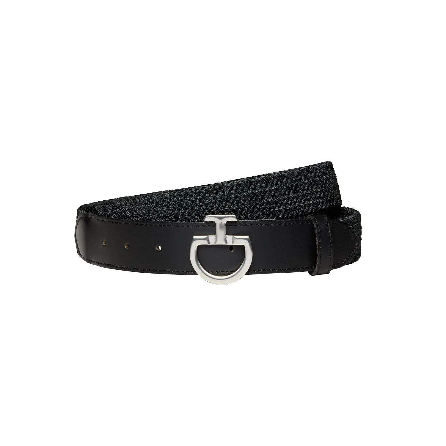 Cavalleria Toscana Men's CT Clasp Elastic Belt