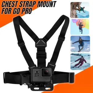 Chest Harness Body Strap Mount – Adventure-Ready POV Filming for Families