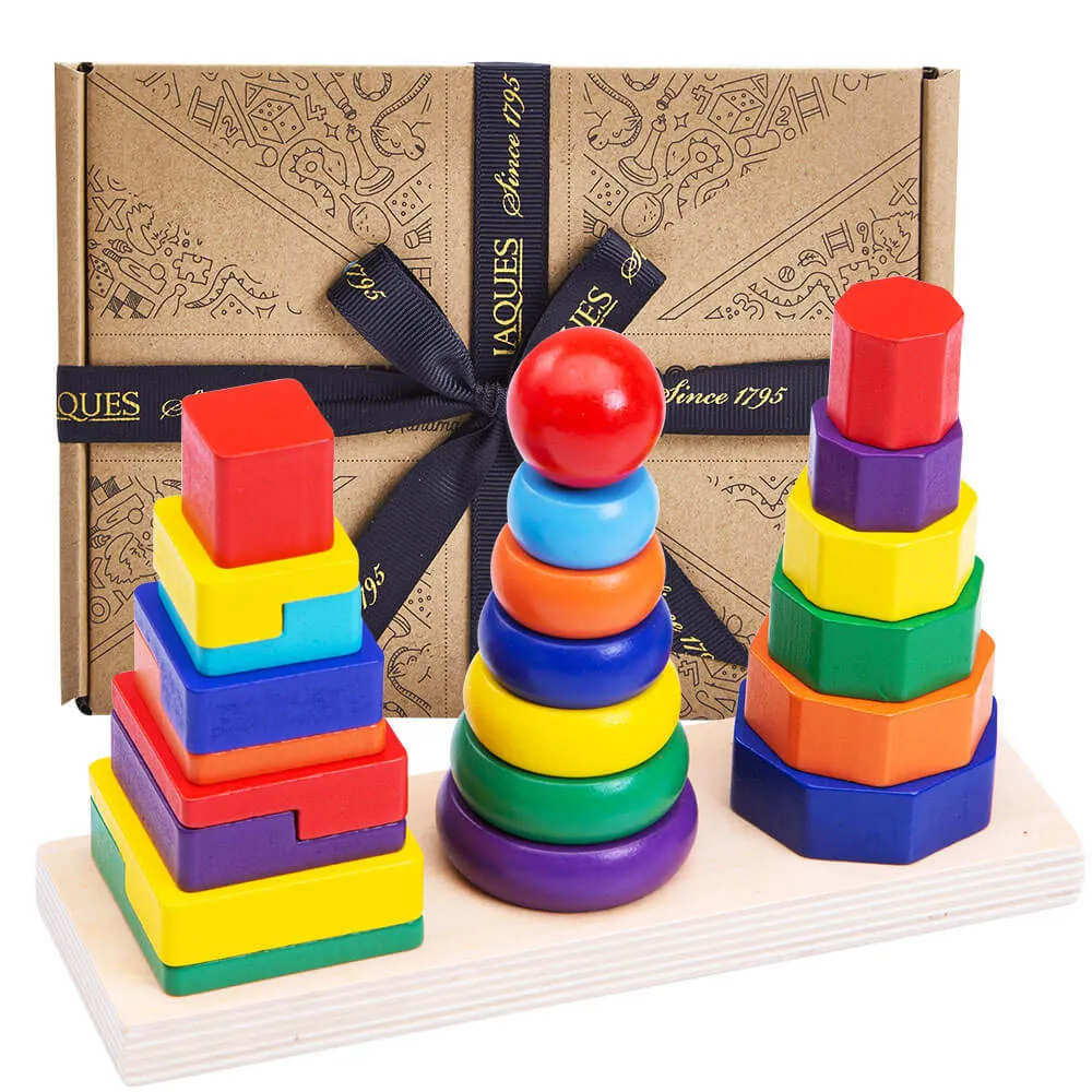 Colour Stacker - Wooden Stacking Toy