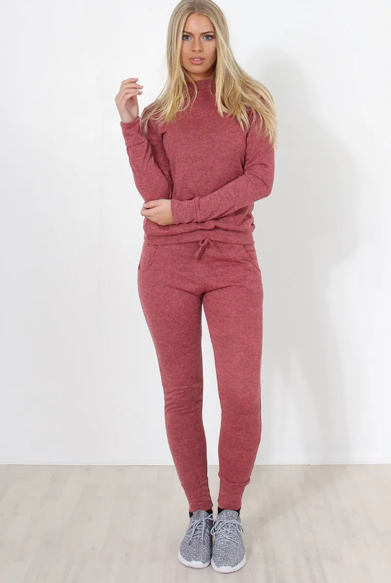 Coral Loungewear Set-Josie