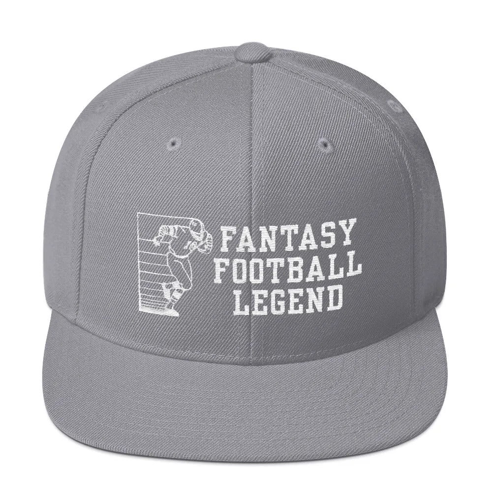 Fantasy Football Legend Snapback Hat