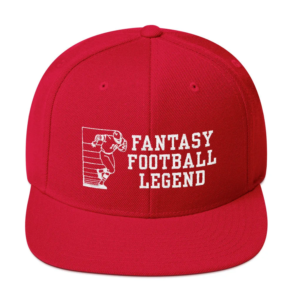 Fantasy Football Legend Snapback Hat