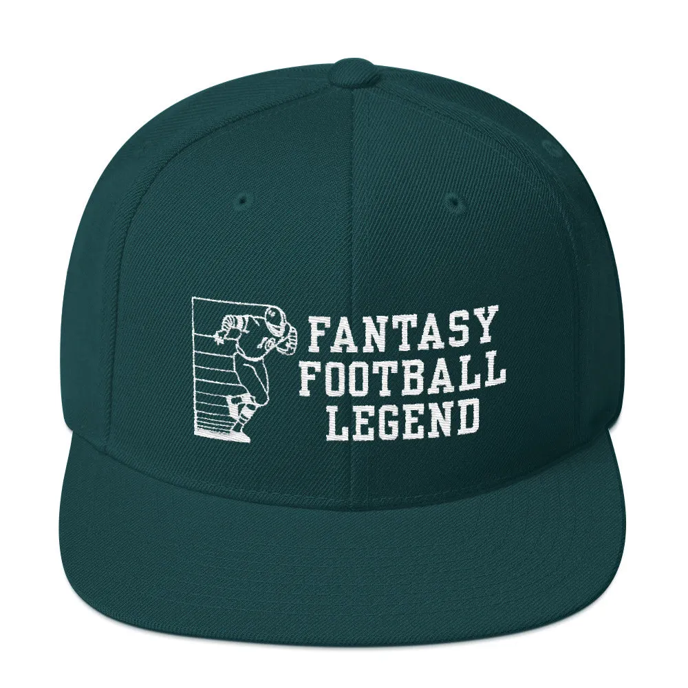 Fantasy Football Legend Snapback Hat