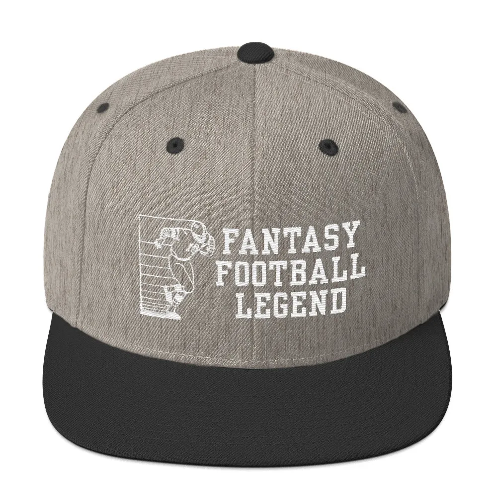 Fantasy Football Legend Snapback Hat