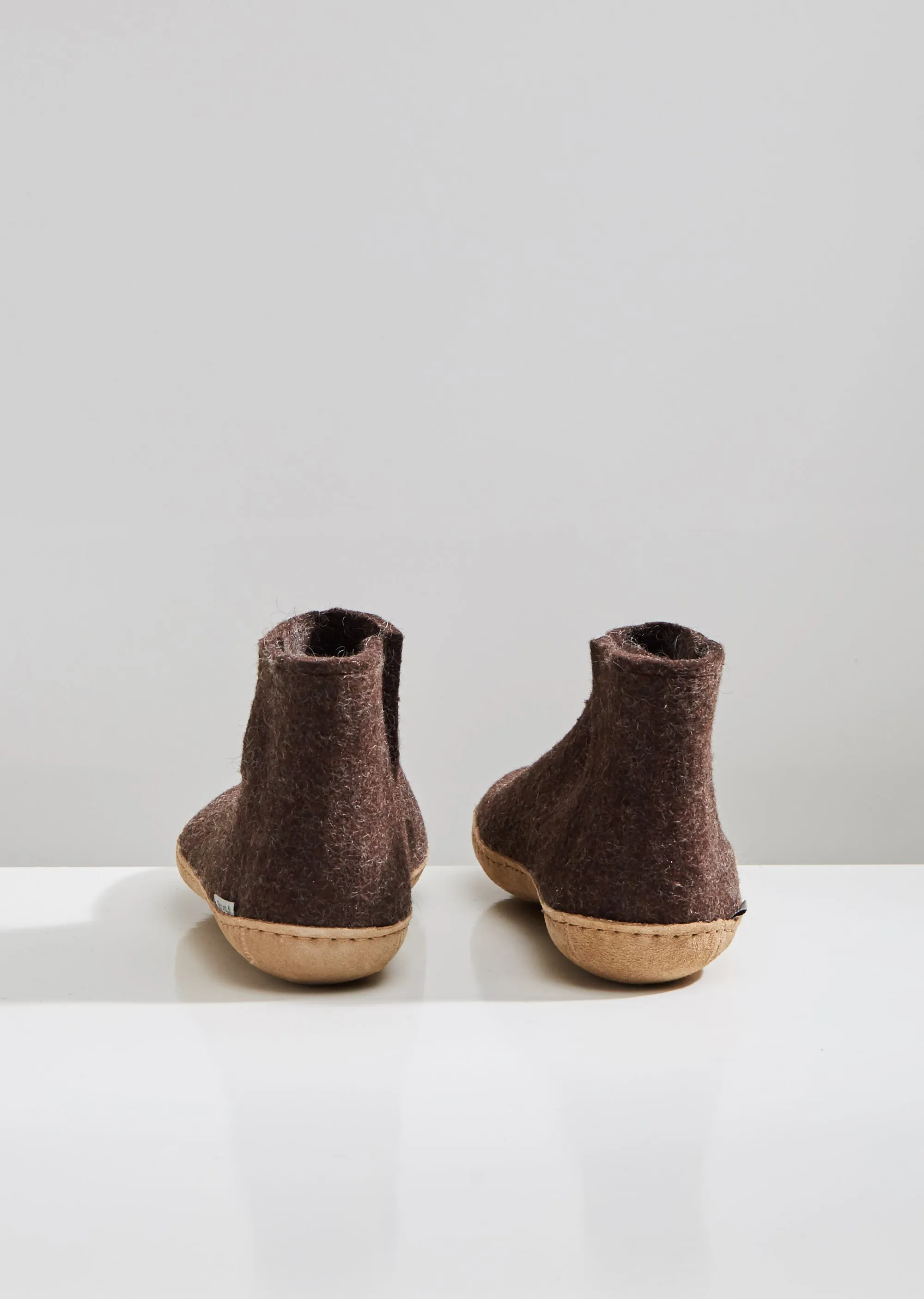 Felted Wool House Boots