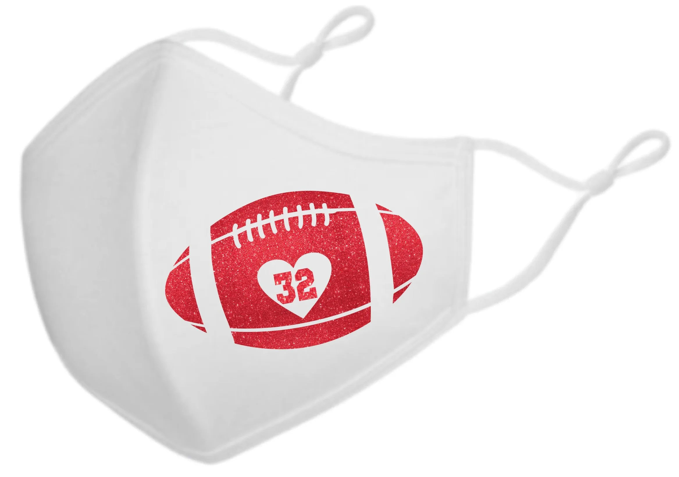 Football Number Adjustable Face Mask