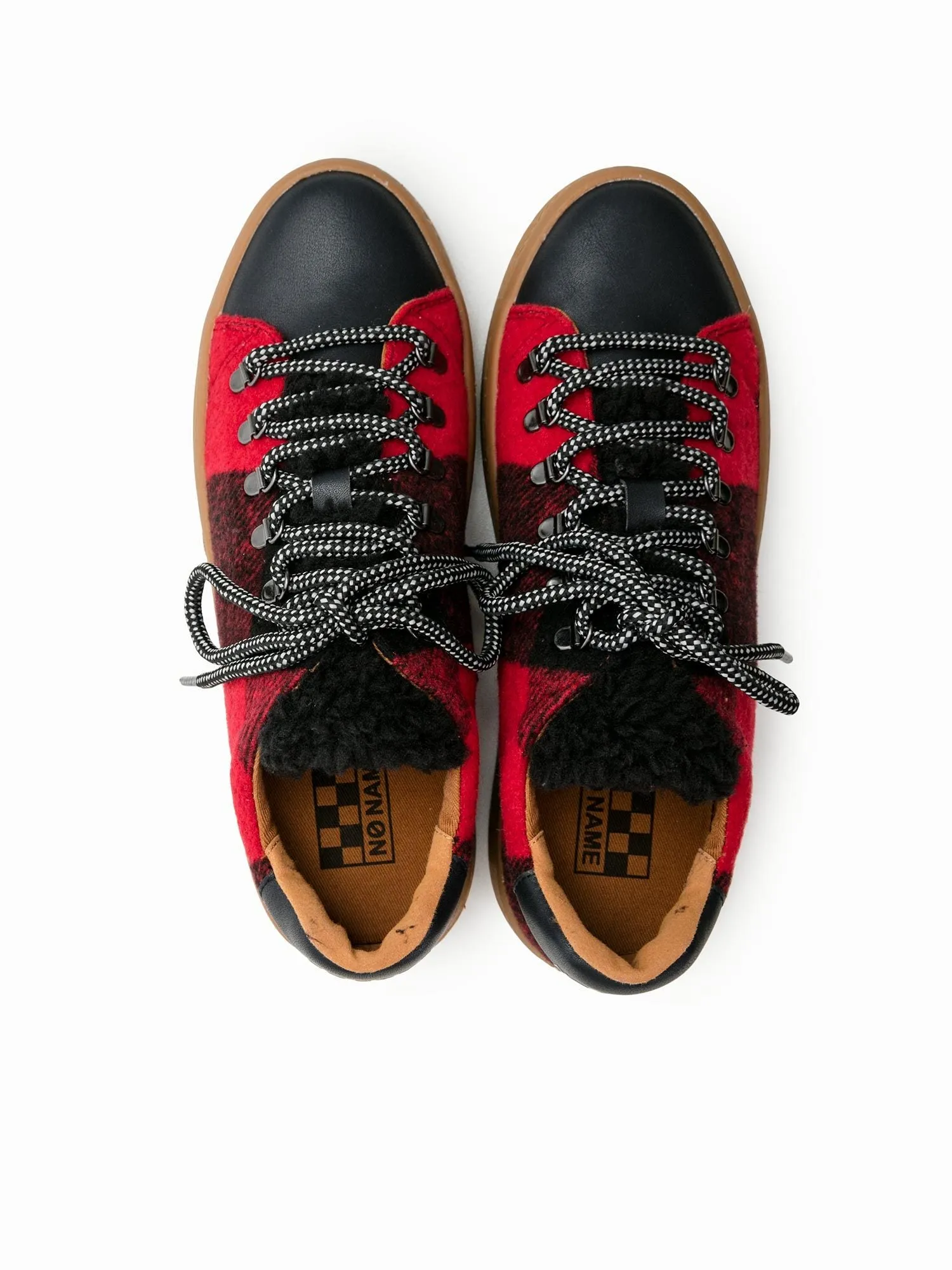 Ginger Sneaker Silk Scottish Black Carmin