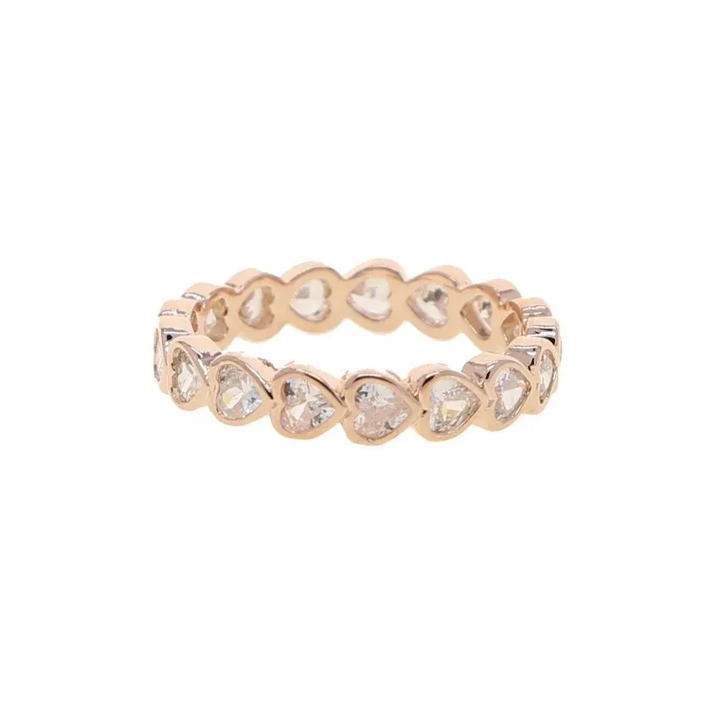 GIRL - Gold Plated Classic Fashion Heart Ring