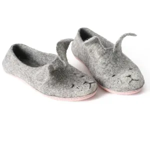 Grey Bunny slippers