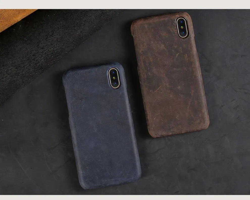 Handmade Luxury Genuine Leather Iphone Case