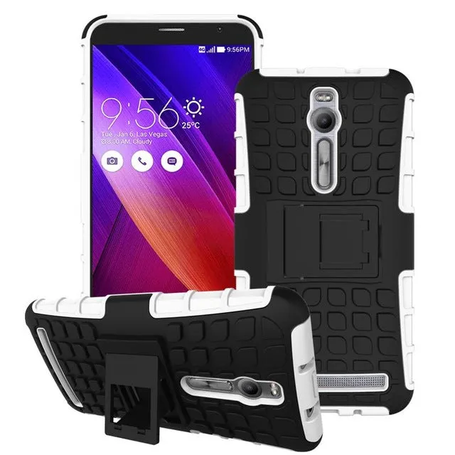 HATOLY For Case Asus Zenfone 2 ZE551ML Case Heavy Shockproof Rubber Armor Harilicone Phone Case for ZE551ML Cover for ZE550ML <*