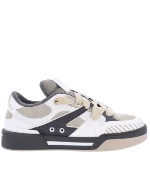 Heren Mixed New Roma Sneaker Beige