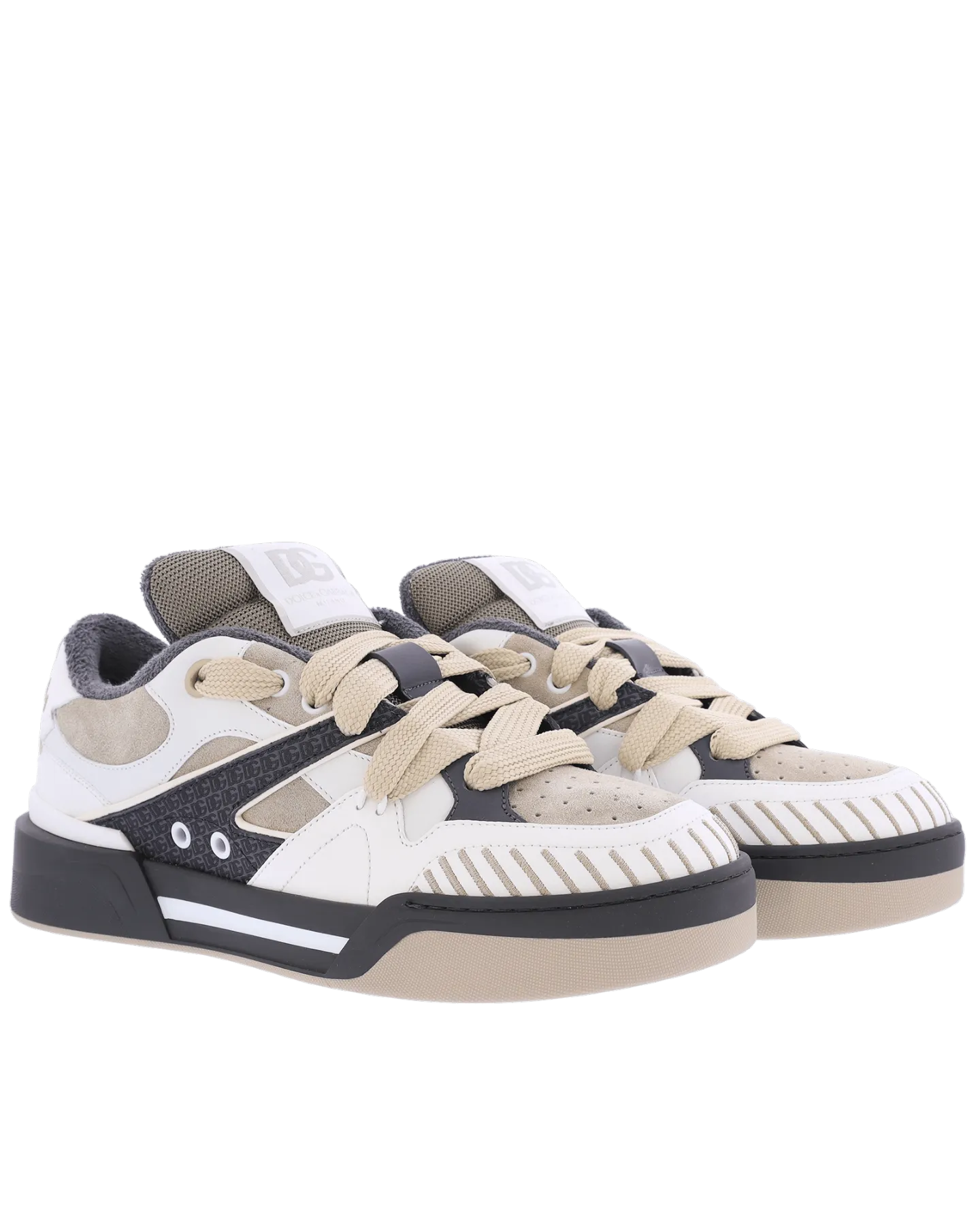 Heren Mixed New Roma Sneaker Beige