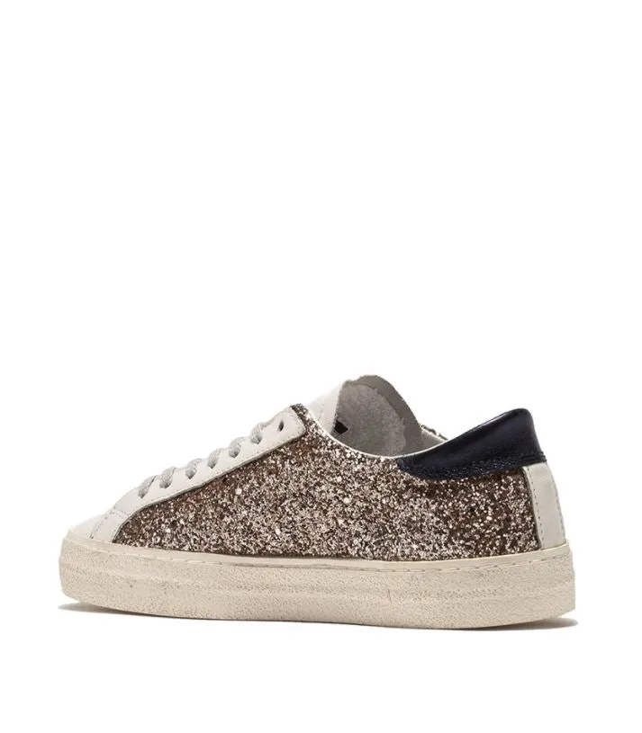 Hill Low Glitter Sneakers - Taupe