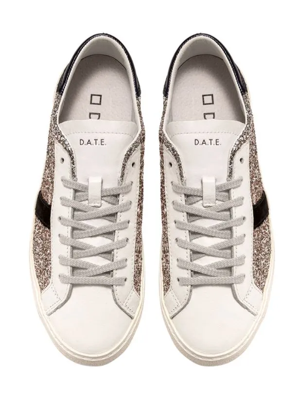 Hill Low Glitter Sneakers - Taupe