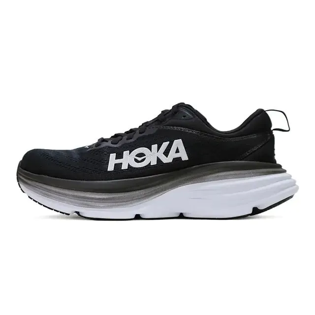 HOKA Bondi 8 Sport Running Shoes: Breathable, Anti-Slip Cushioning for Men and Women