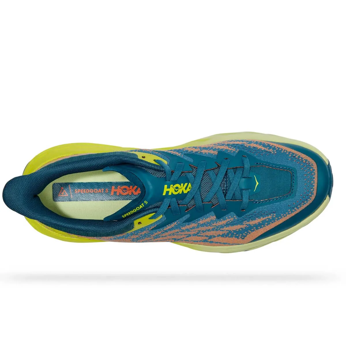 Hoka Speedgoat 5 Mens | Blue Coral / Evening Primrose