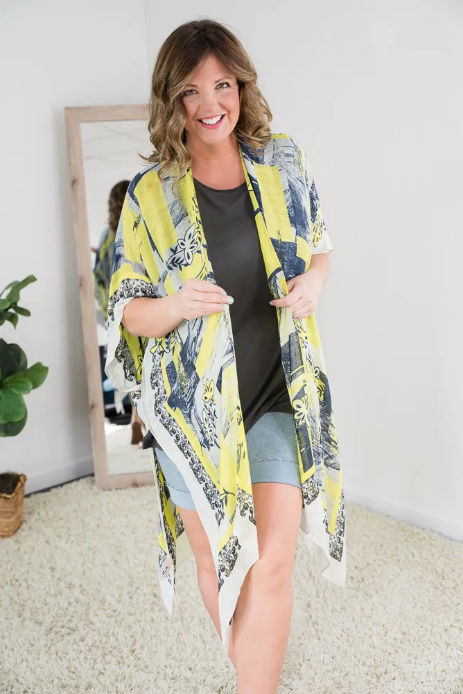 In Neon Lights Kimono [Online Exclusive]