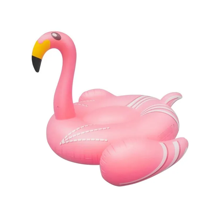 Inflatable Flamingo Shaped Floating Mat Swimming Ring, Inflated Size: 190 x 200 x 130cm