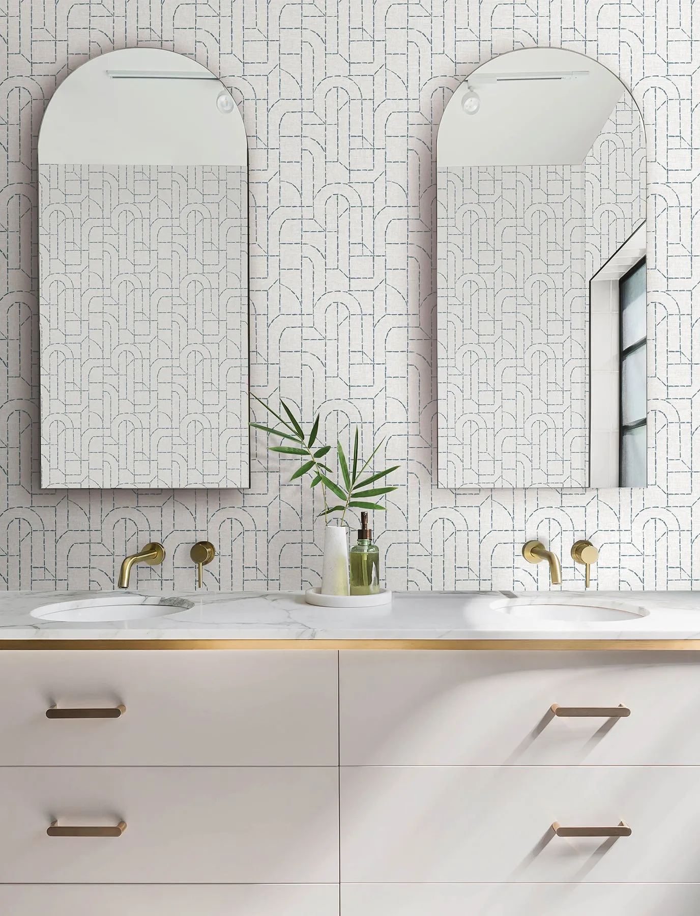 Integrity Arched Outlines Wallpaper