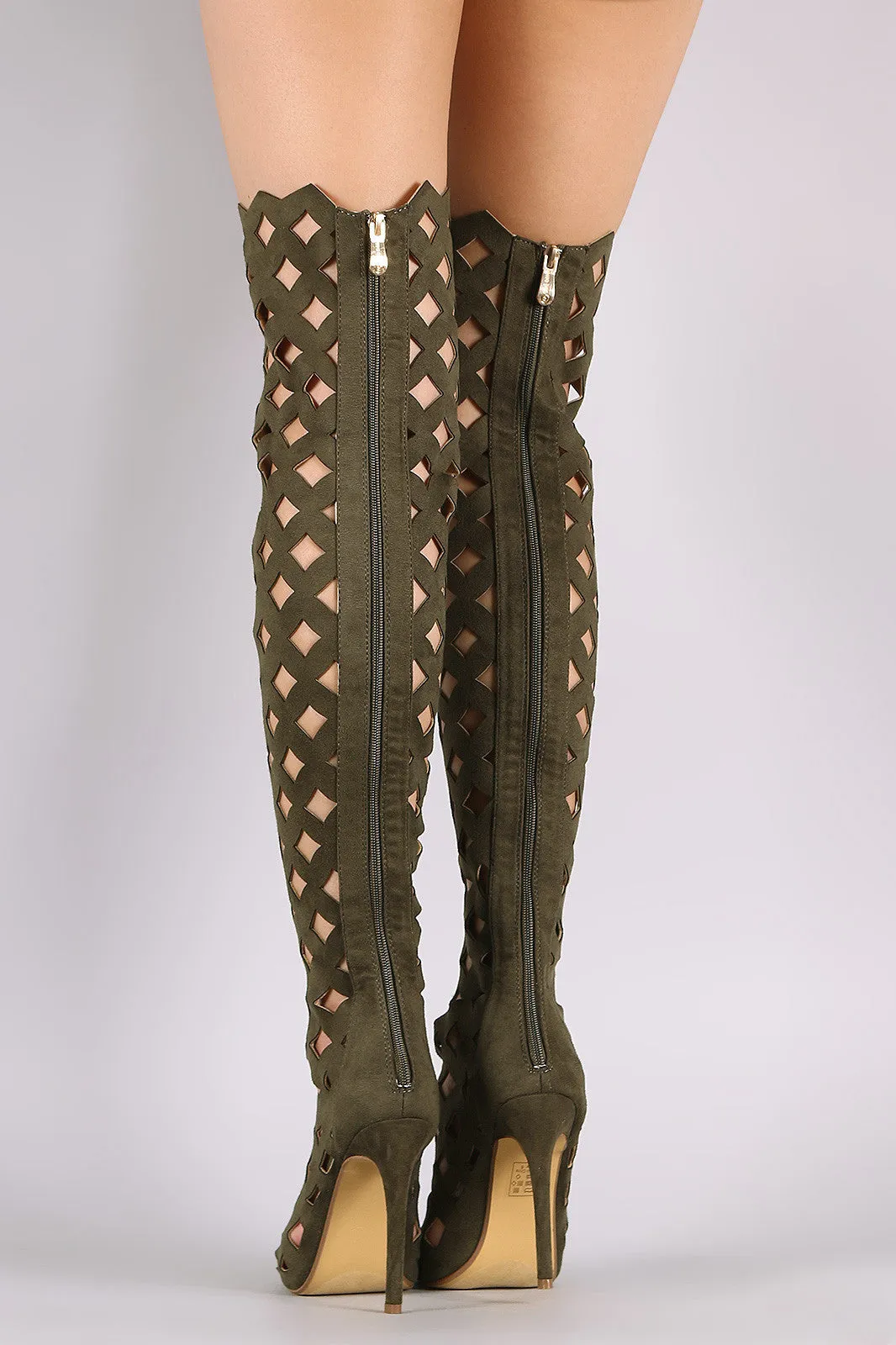 Jade - Over-The-Knee Stiletto Boots