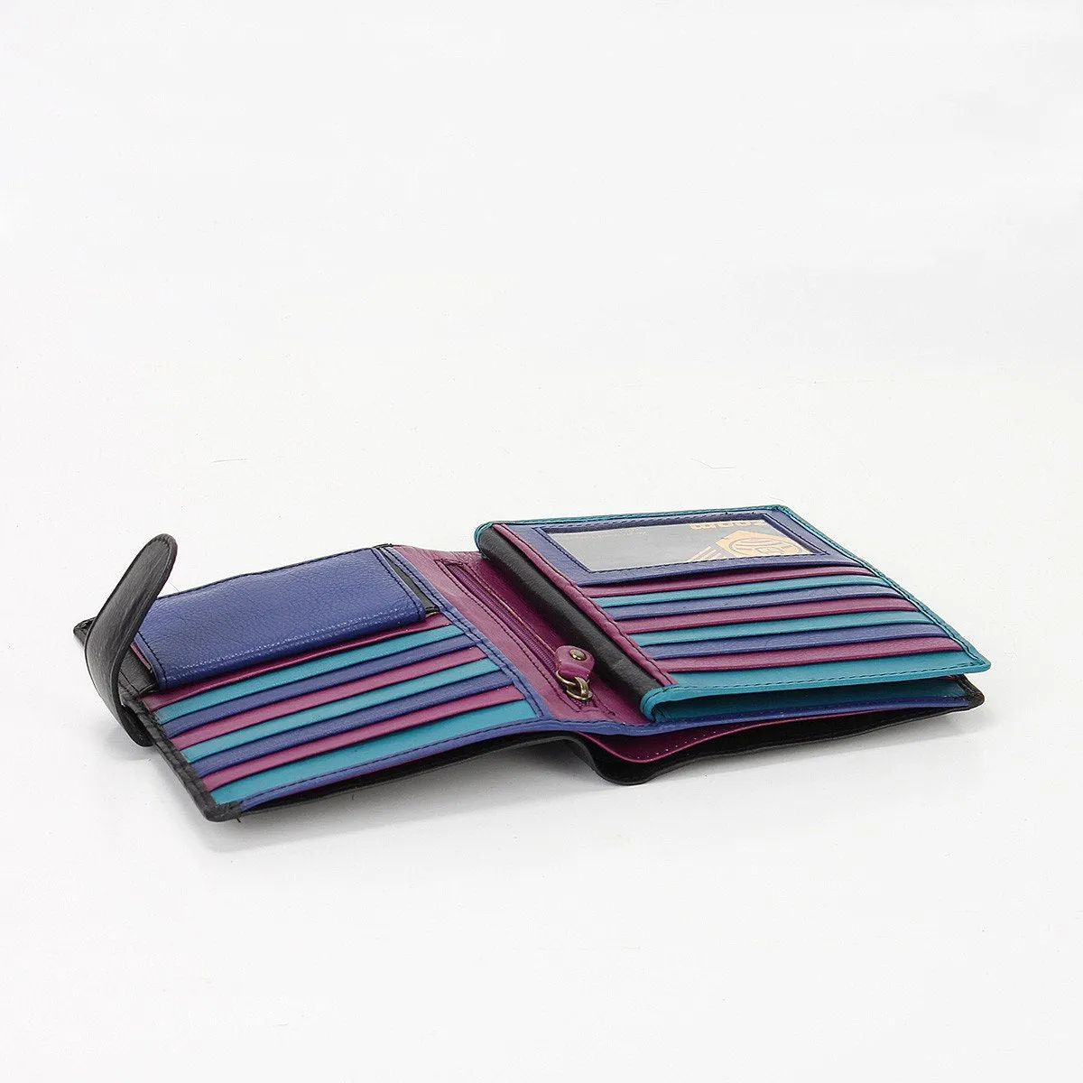 Kay Medium RFID Leather Credit Card Wallet