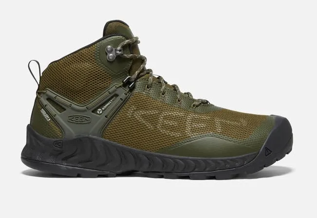 Keen Men's NXIS EVO Mid Waterproof Forest Night/Dark Olive 1026678