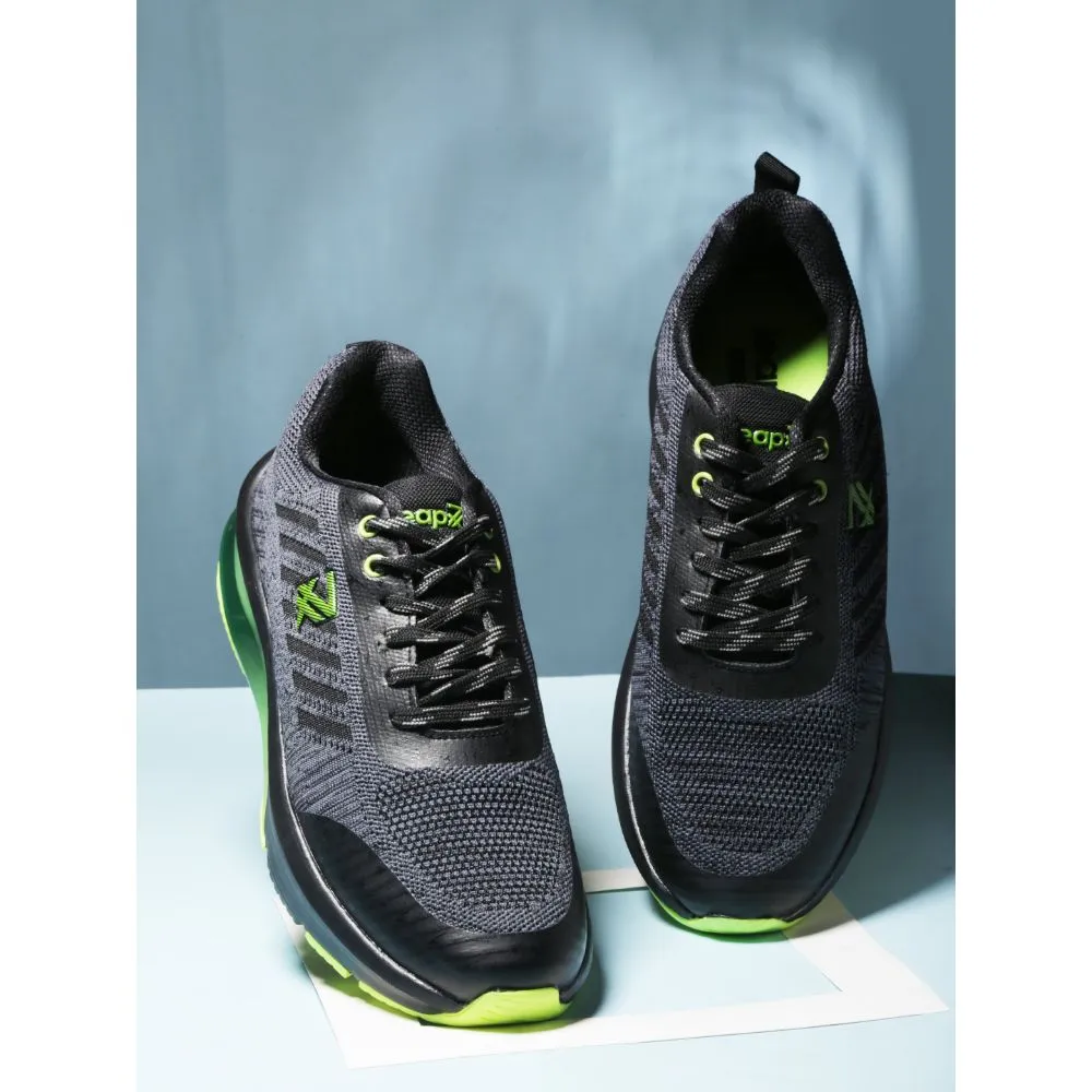 Leap7x By Liberty Men OLYMPUS-1 Black Sports Lacing Shoes