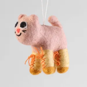 'Lucy' Hanging Felt Ornament