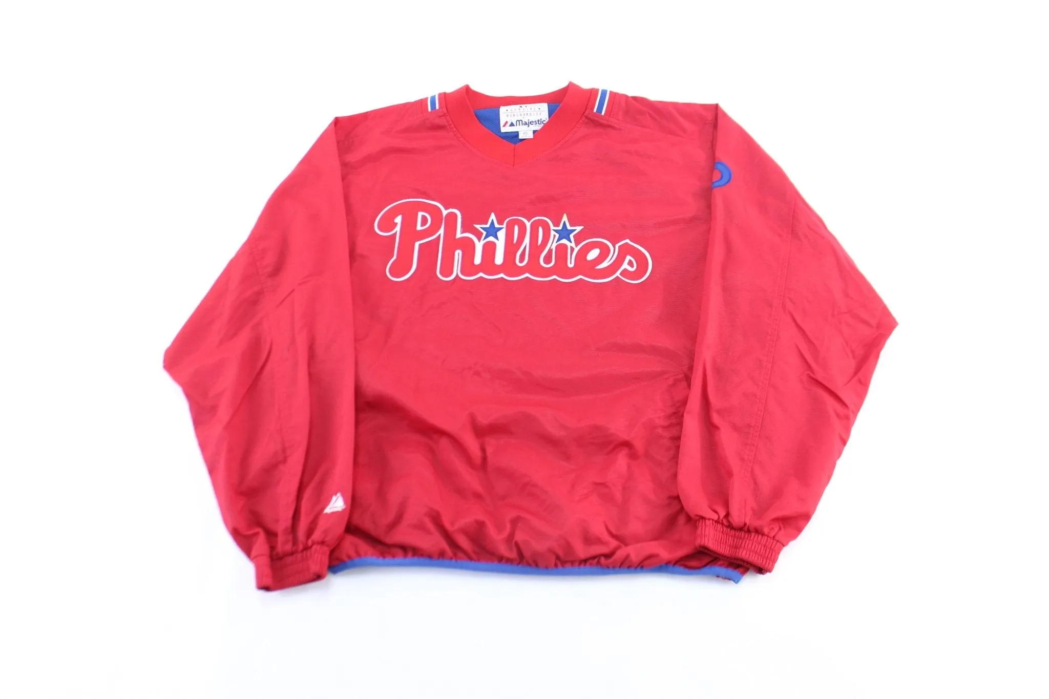 Majestic Embroidered Philadelphia Phillies Pullover