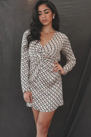 Make It Look Easy Long Sleeve Mini Dress