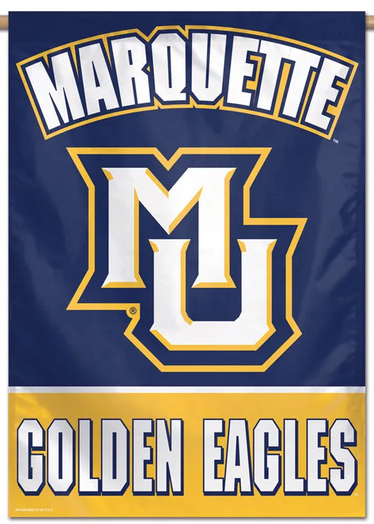 Marquette University Golden Eagles Official NCAA Team Logo Premium 28x40 Wall Banner - Wincraft Inc.