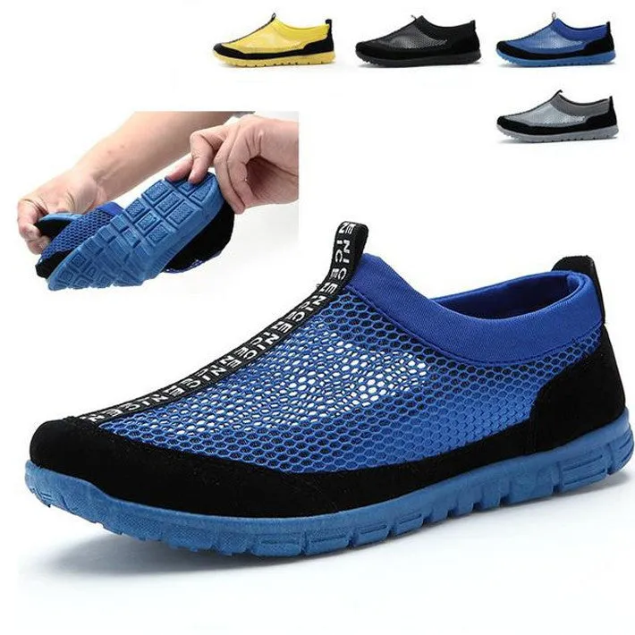 Men's Net Shoes Hot-selling Men's Hollow Out Fashion Shoes Male Casual Summer Wear Shoes