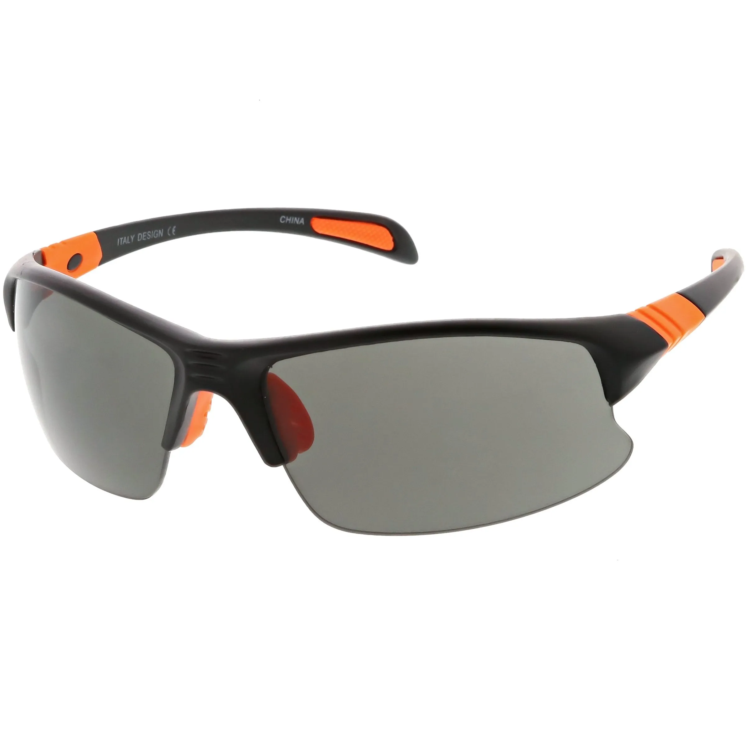 Men's Sports Performance Sports Half Jacket Wrap Sunglasses A418