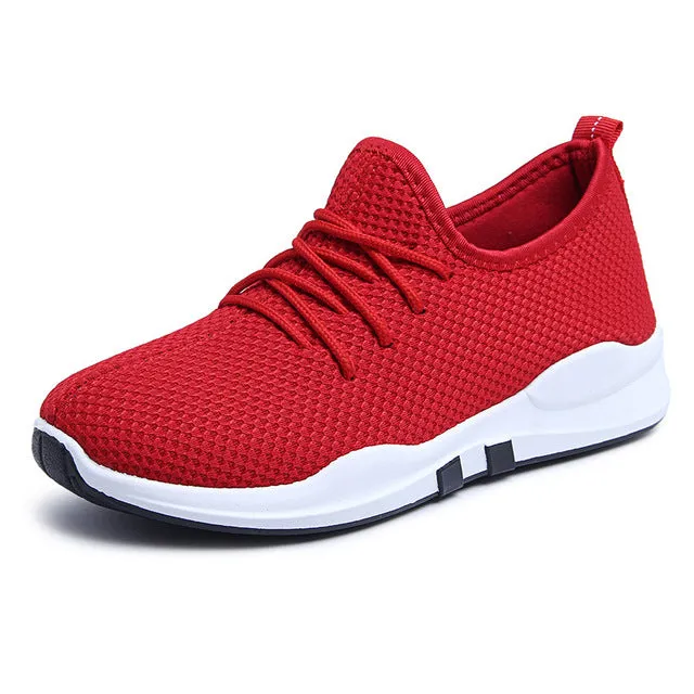 Mesh Athletic Shoes with Rubber Outsoles