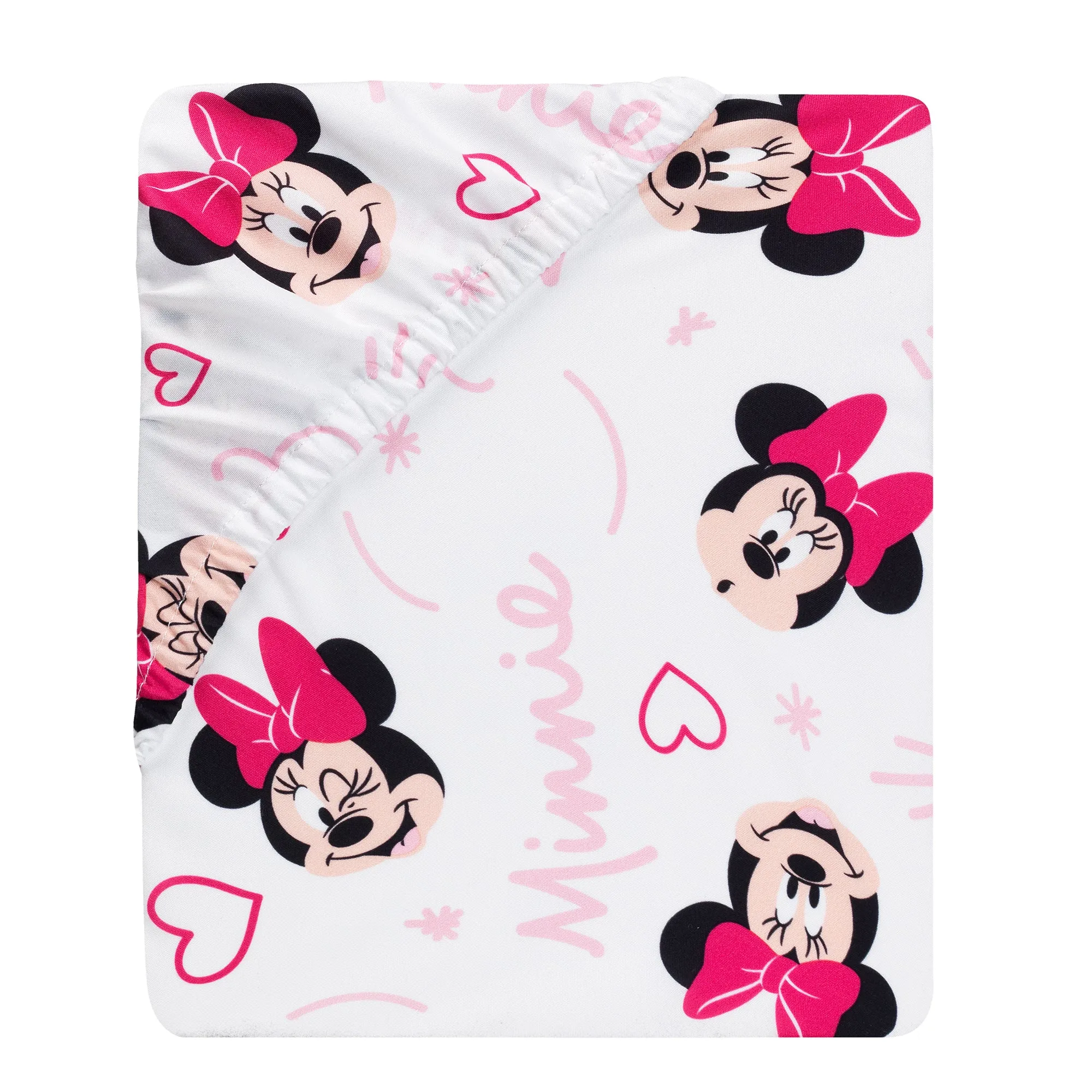 Minnie Mouse Love 3-Piece Crib Bedding Set