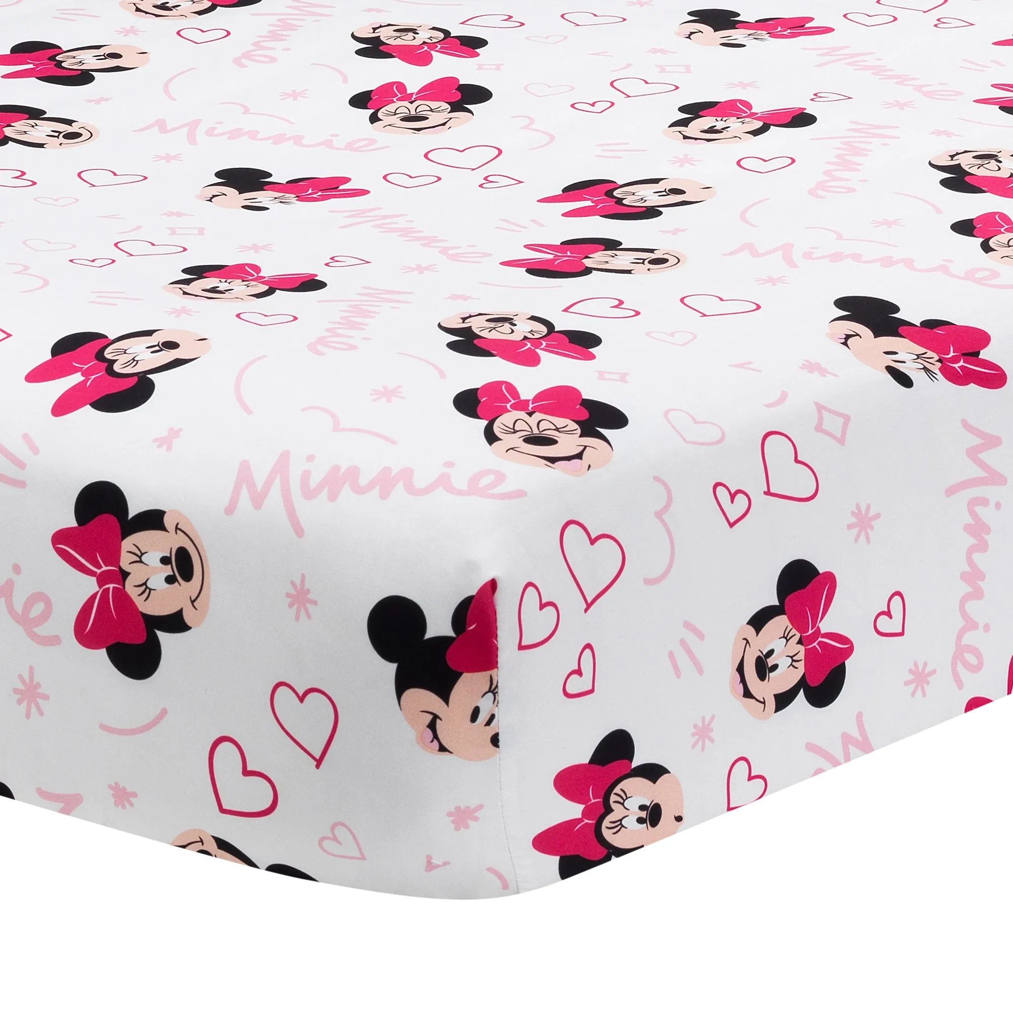 Minnie Mouse Love 3-Piece Crib Bedding Set