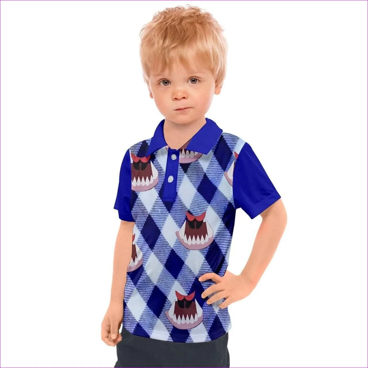 Monster Kids Kids Polo Tee - 3 options