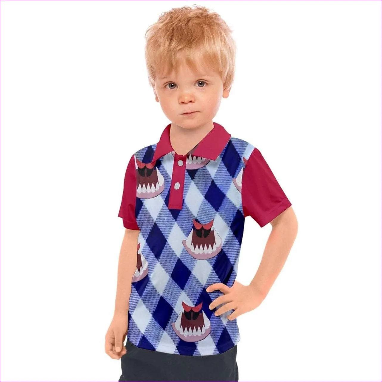 Monster Kids Kids Polo Tee - 3 options